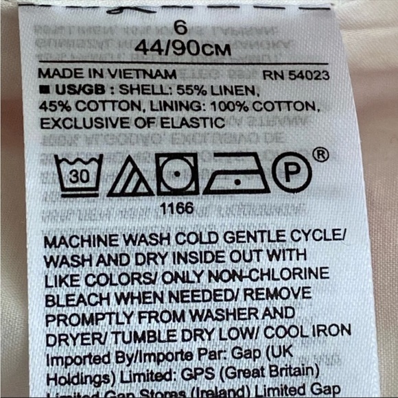 Banana Republic NWT Spring Coral Floral Linen Cotton Mini Dress - Picture 16 of 16